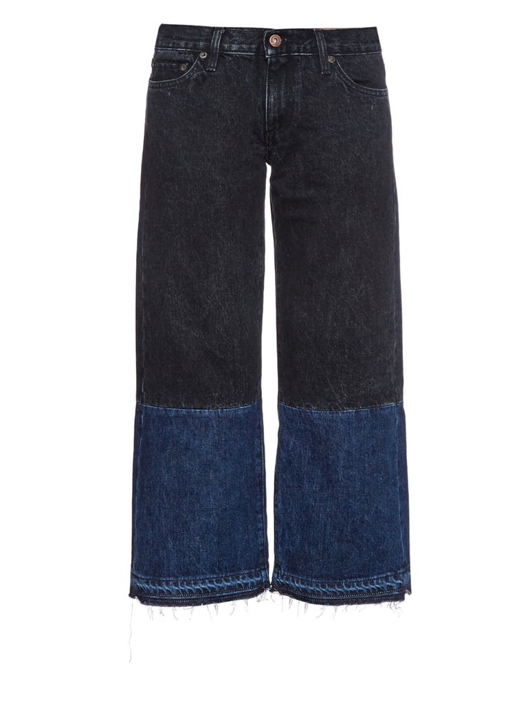 Simon Miller Hiko Wide-Leg Cropped Jeans ($315)