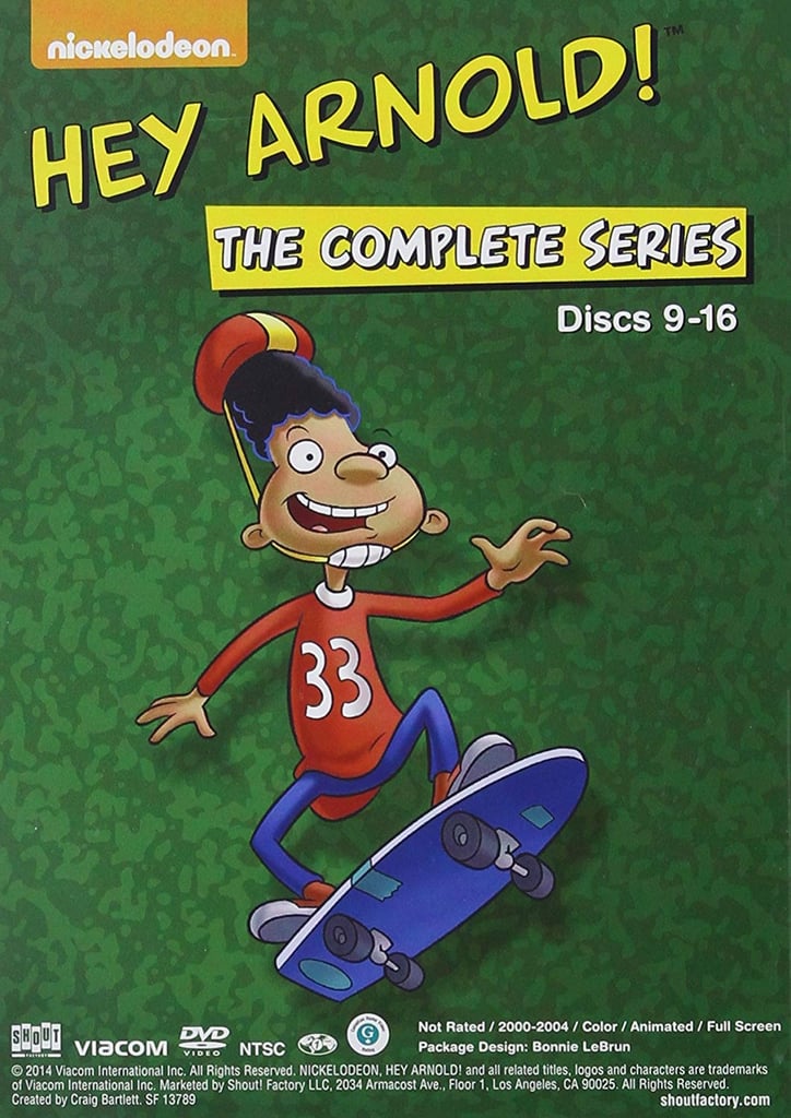 Discs 9-16 feature a skateboarding Gerald.