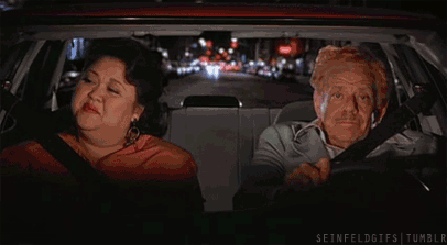 You instinctively protect the passenger side when you slam on the brakes.