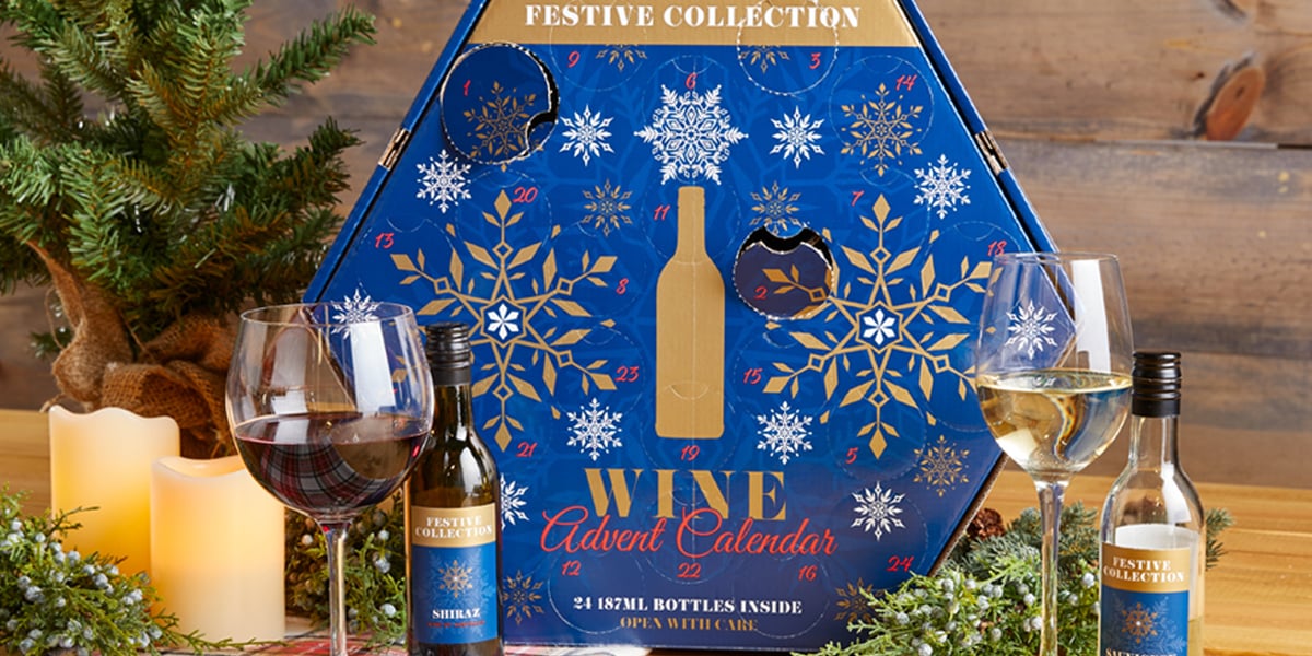 Aldi's Christmas Wine Advent Calendar Comes With 24 Bottles! PS Food