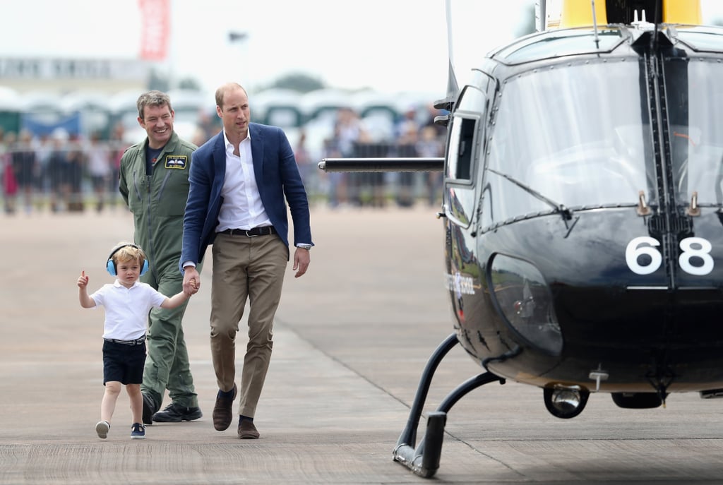 Prince George Helicopter Pictures July 2016