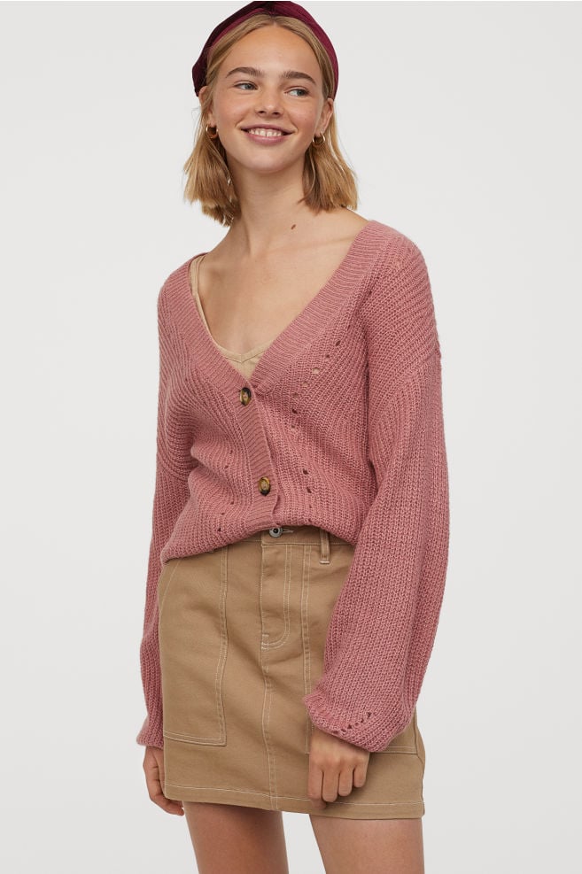 H&M Rib-Knit Cardigan