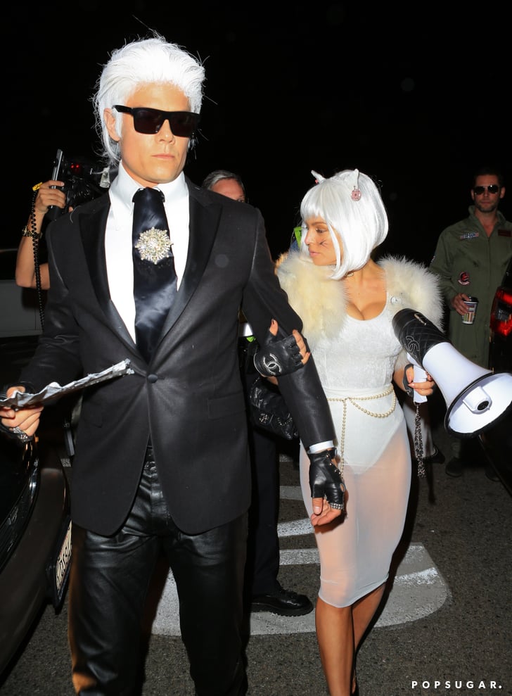 Josh Duhamel and Fergie as Karl Lagerfeld and Choupette | Celebrity ...