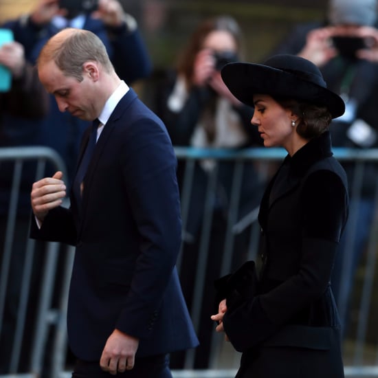 Prince William and Kate Middleton at Memorial November 2016