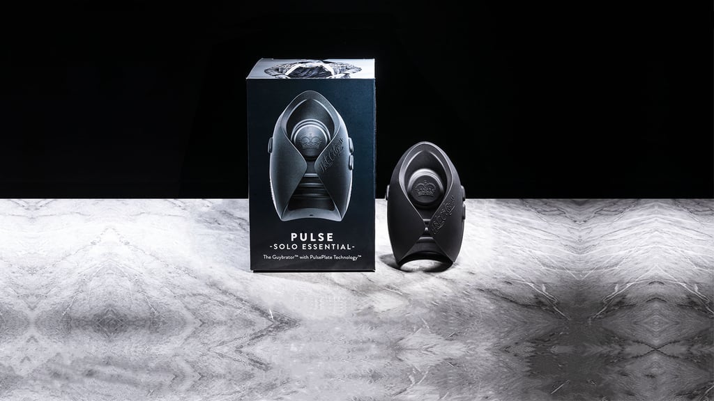 Эрекционное кольцо с вибрацией Hot Octopuss Atom Cock Ring Black  E26444 - Hotoctopuss - ВиброКольца - Купить