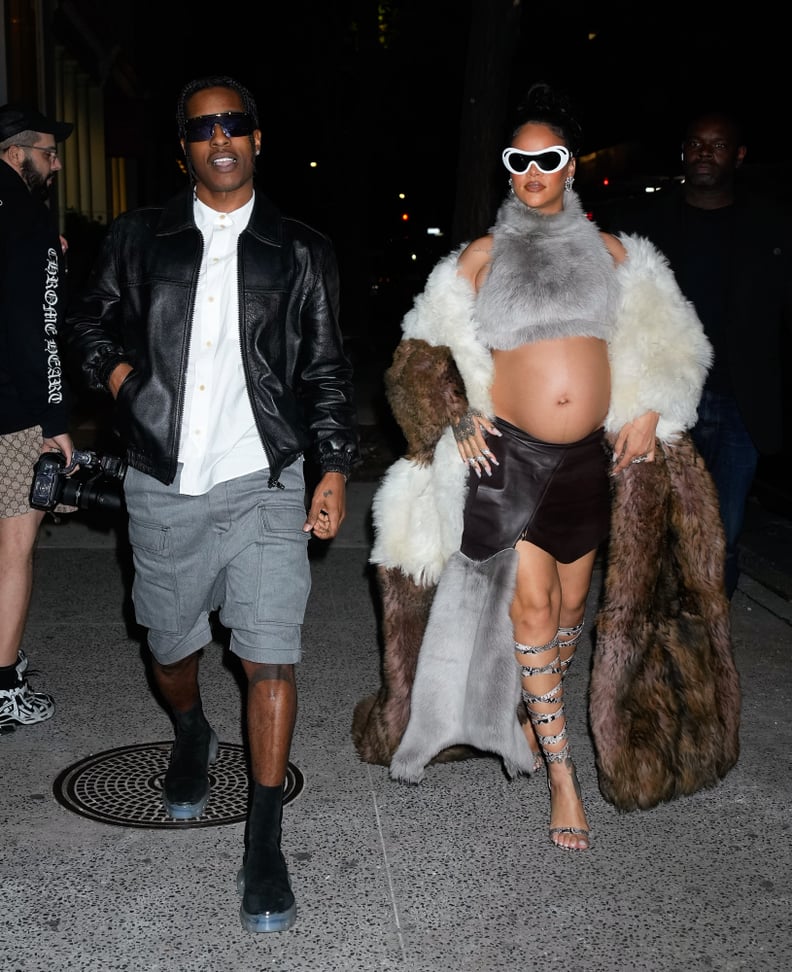 Pregnant Couple Costumes: Street-Style Rihanna and A$AP Rocky