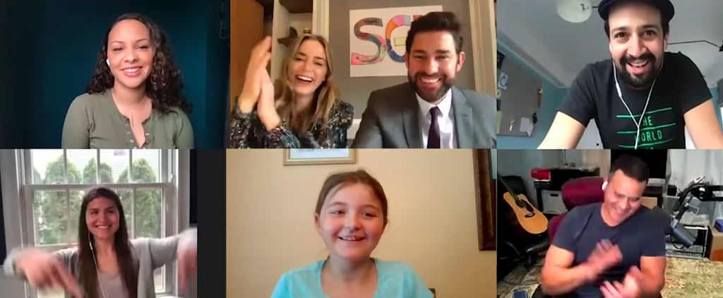 John Krasinski Arranged an Epic Hamilton Reunion For a Young Broadway Fan