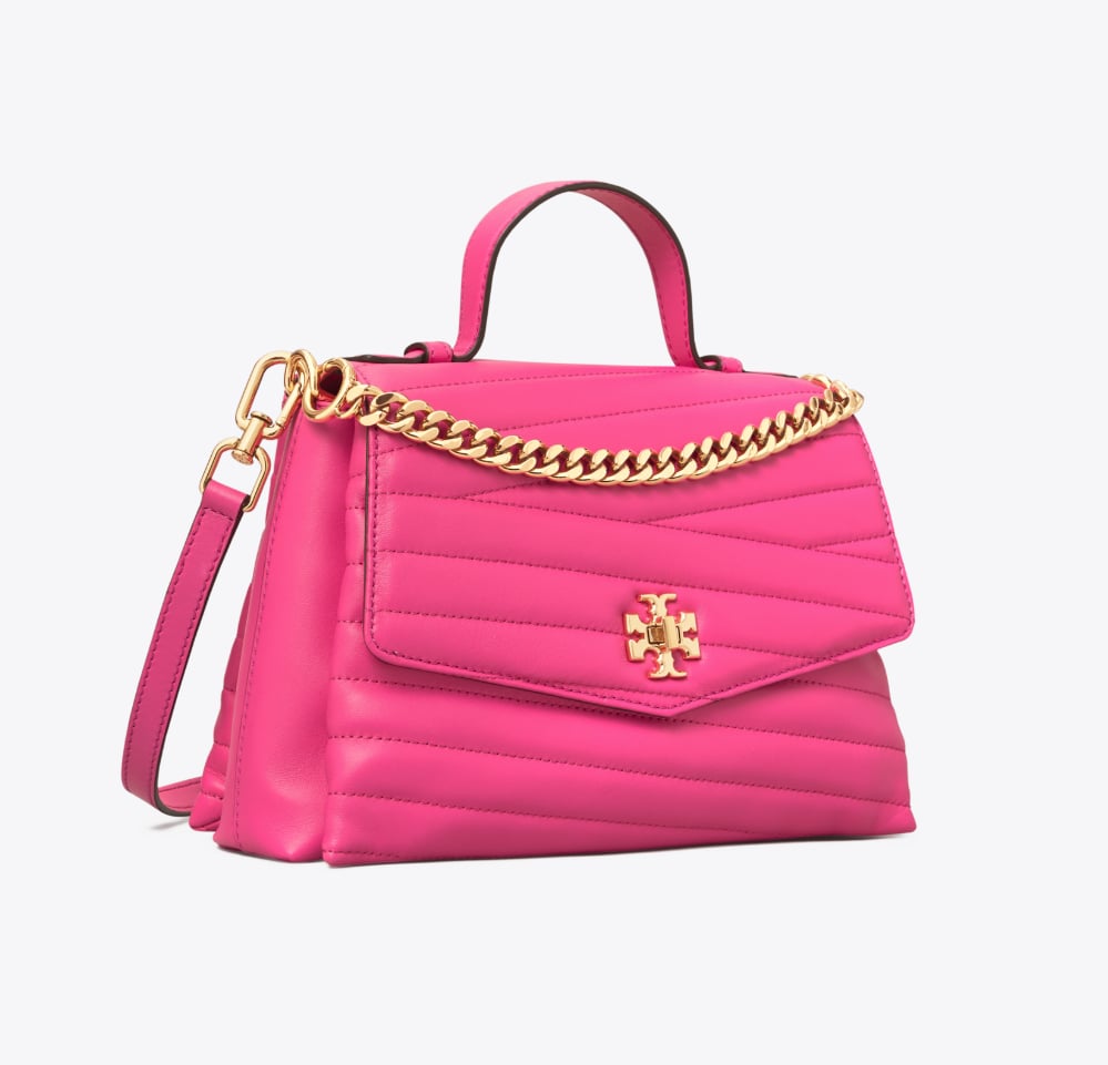 Tory Burch Kira Chevron Top-Handle Satchel | I Scout Fashion Trends All  Day, and These Are the 33 Bags Worth Buying in 2020 | POPSUGAR Fashion  Photo 34