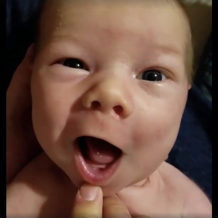 Baby Singing O Holy Night Viral Video Popsugar Middle East Family