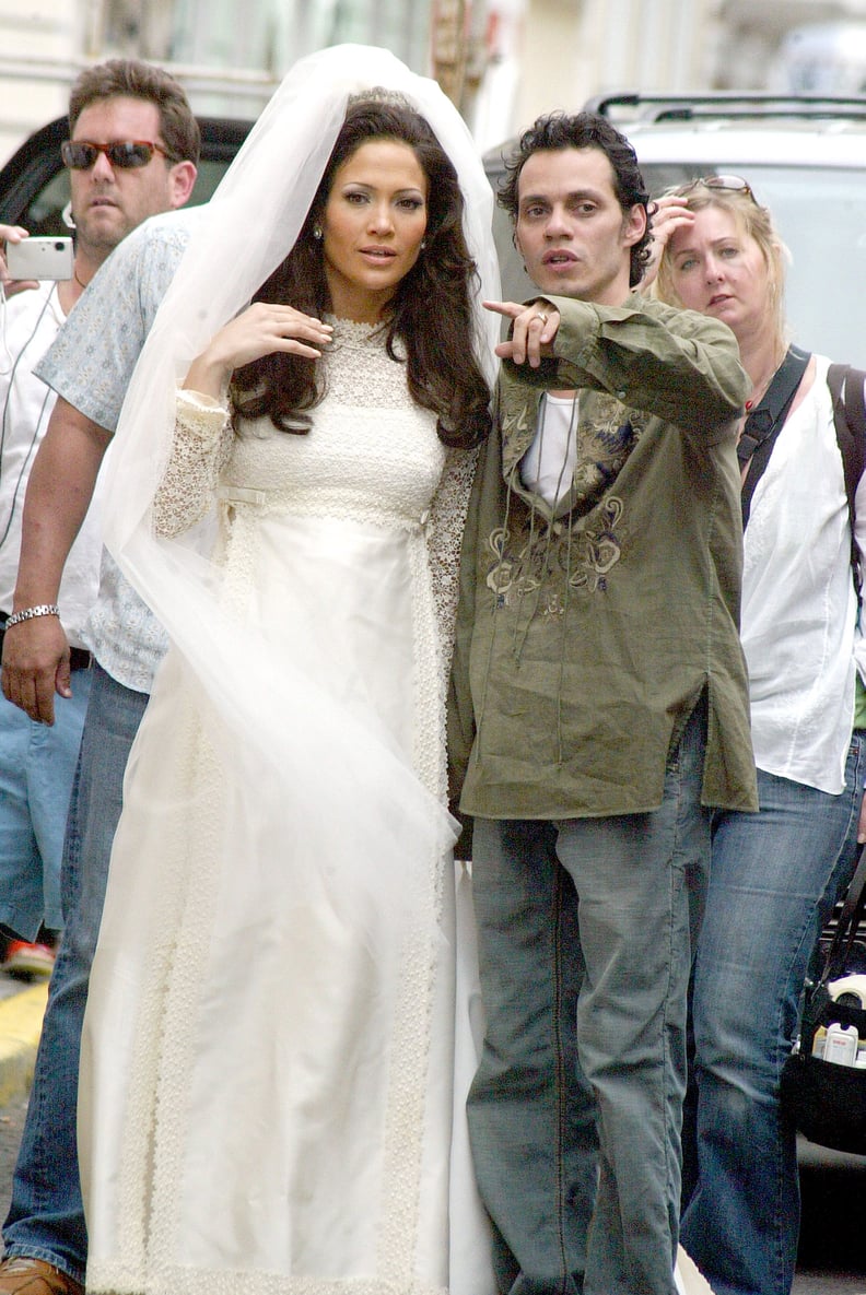 Jennifer Lopez's Wedding Dress in "El Cantante"