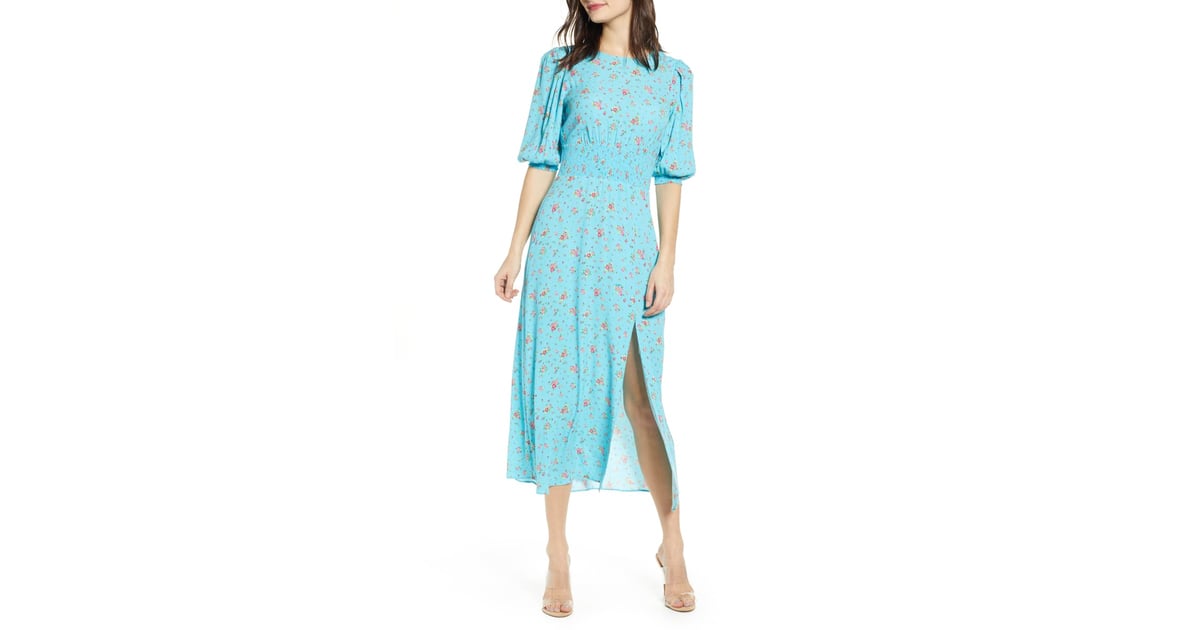 Afrm janice midi sales dress
