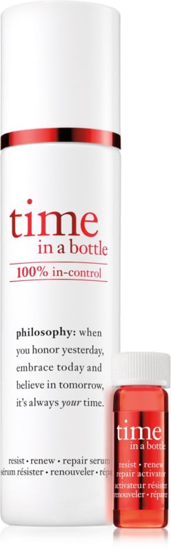 Philosophy Time in a Bottle 100% In-Control Resist Renew Repair Serum, 50 percent off ($38, originally $76)