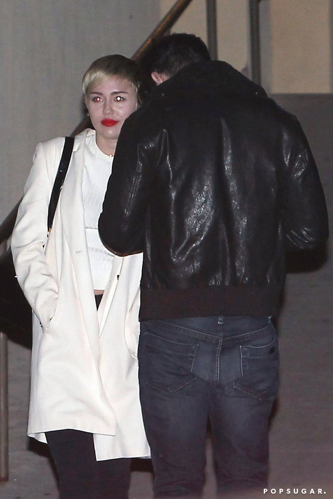 Miley Cyrus and Patrick Schwarzenegger at Still Alice Q&A