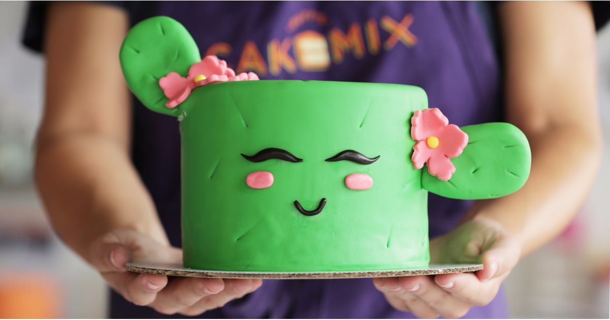 Cactus cake | Cactus cake, Buttercream birthday cake, Cute birthday cakes