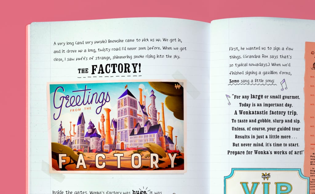 Willy Wonka My Golden Ticket Personalized Book