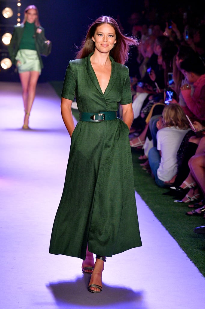 Emily DiDonato on the Brandon Maxwell Runway at New York Fashion Week ...