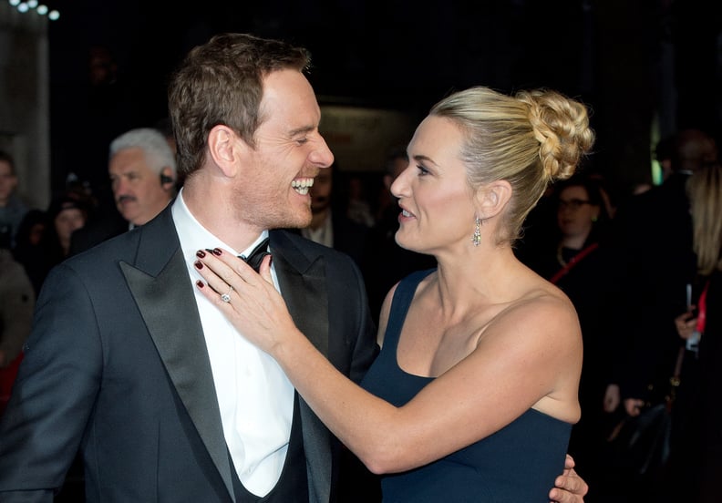 With Michael Fassbender