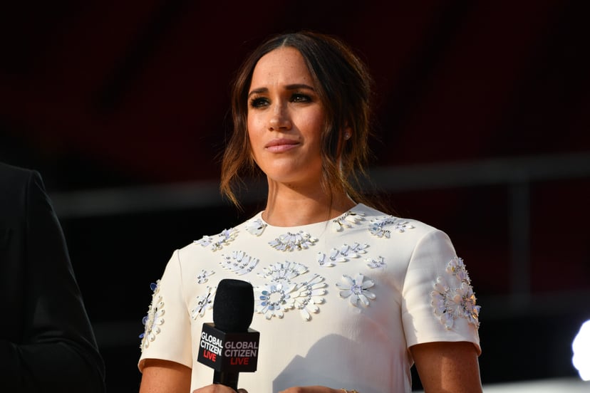 NEW YORK, NY - SEPTEMBER 25:  Meghan Markle at Global Citizen Live on September 25, 2021 in New York City.  (Photo by NDZ/Star Max/GC Images)