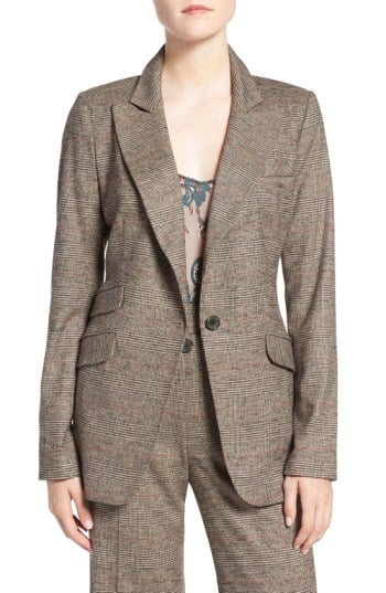 Glen Plaid Blazer