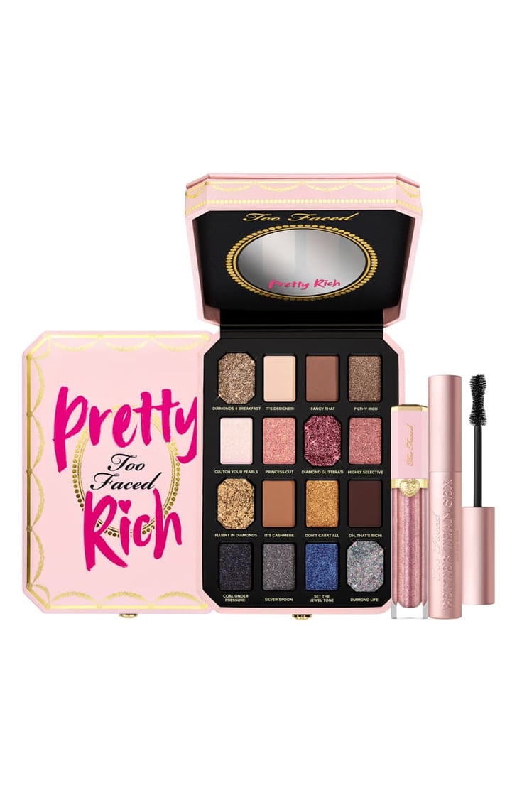 Too Faced Pretty Rich Luxury Makeup Set Best Makeup Palettes Under