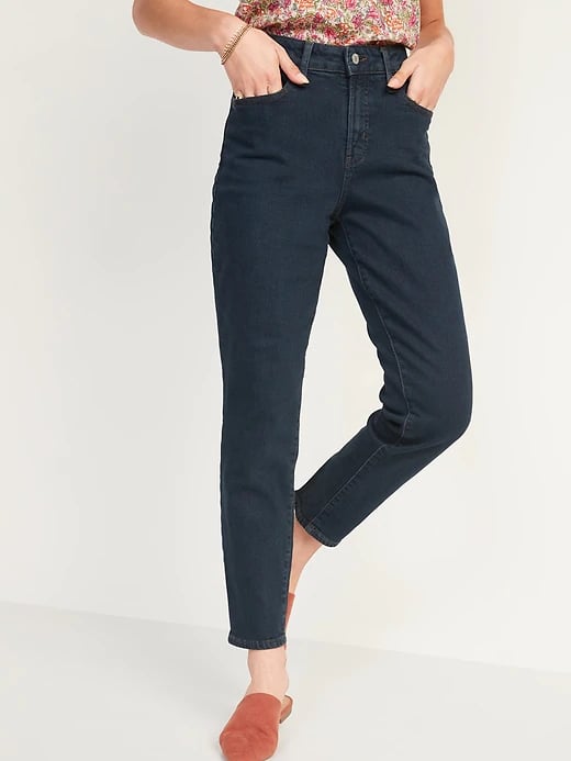 Old Navy High-Waisted O.G. Straight Dark Wash Jeans