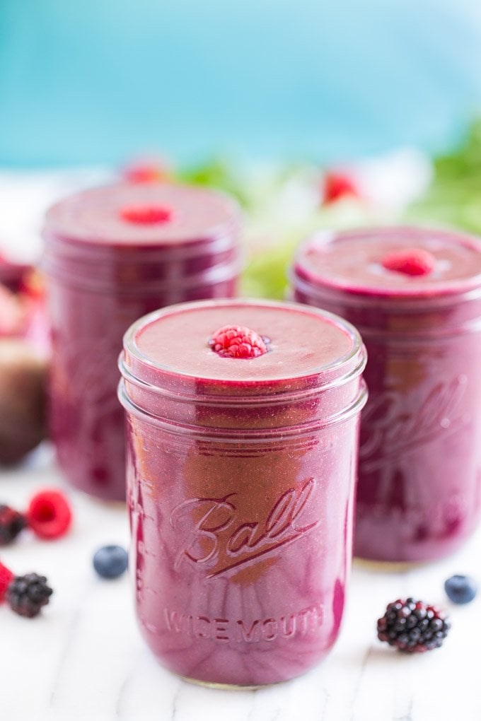 Glowing Berry Beet Smoothie