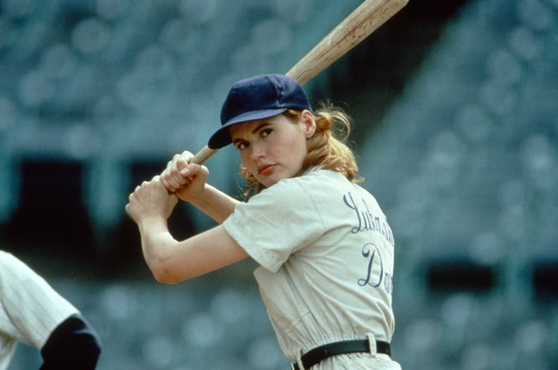 The first professional women's baseball league WWII inspired 1992 movie A  League of Their Own