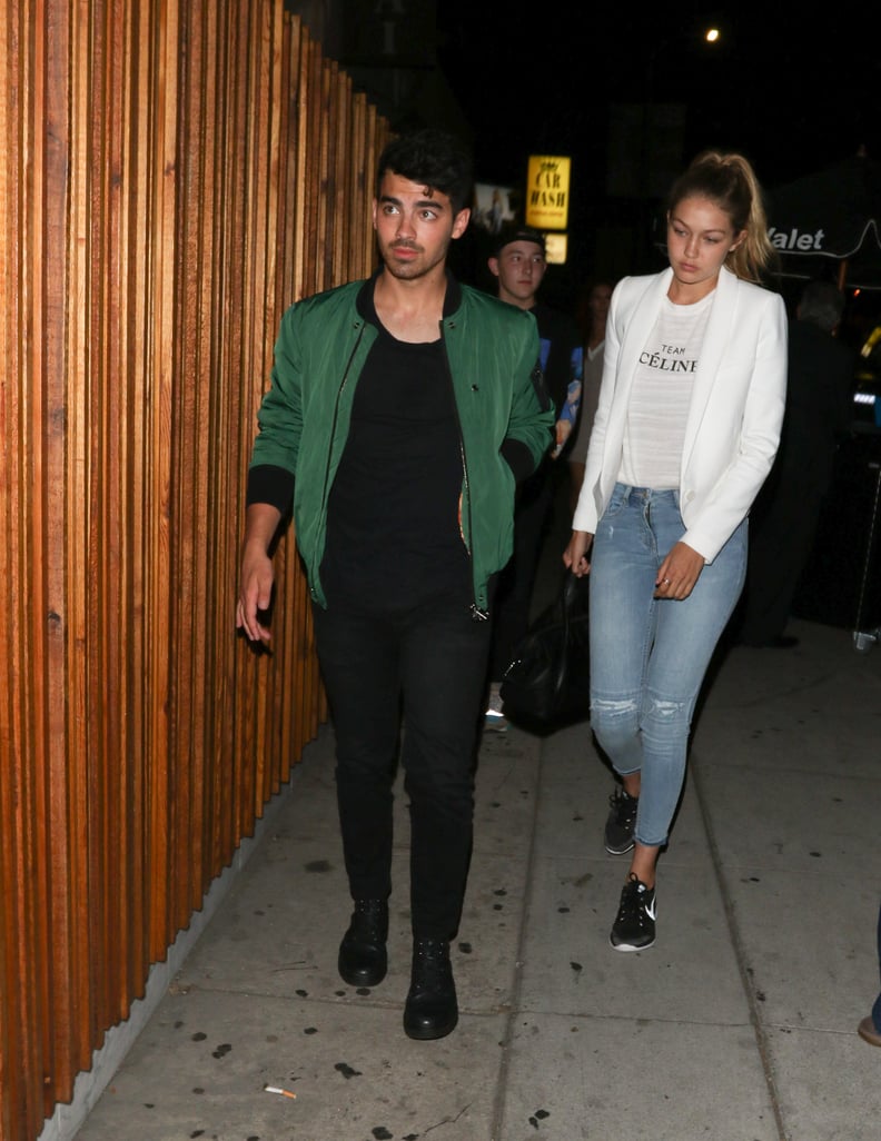 That Time Joe's Bomber Jacket Met Gigi's Blazer