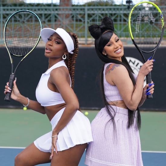 Cardi Tries: Cardi B and Normani Play Tennis | Video