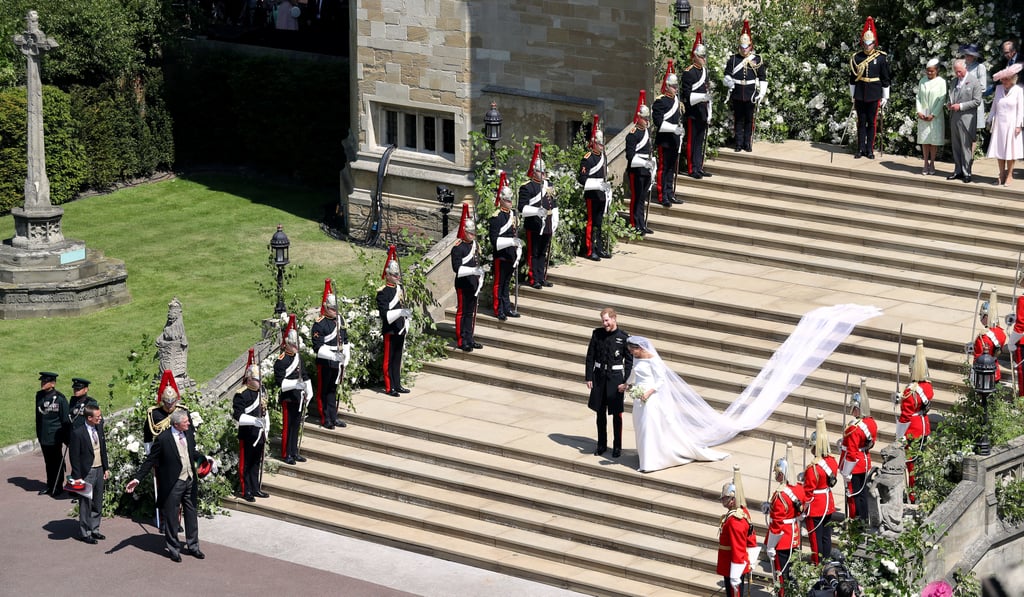 梅根·Markle皇室婚礼的照片