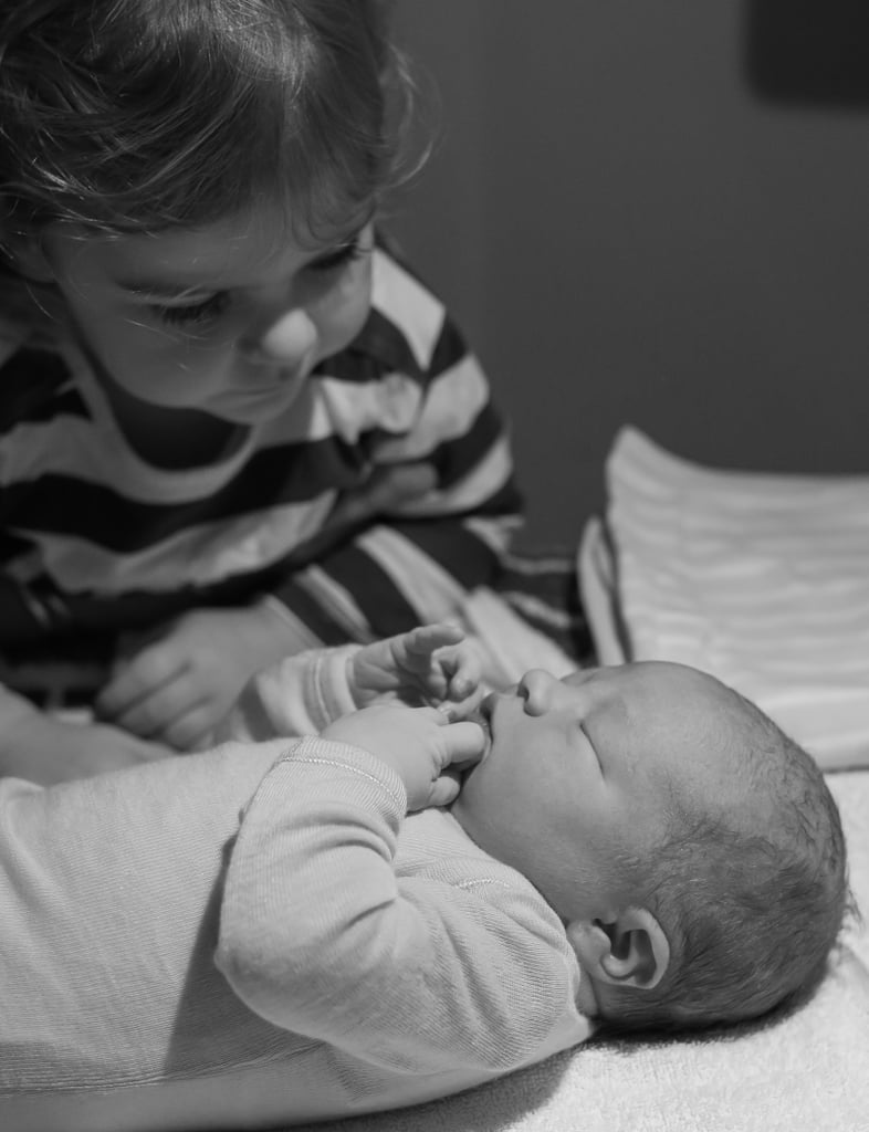 Older Siblings Meeting New Babies POPSUGAR Family Photo 7