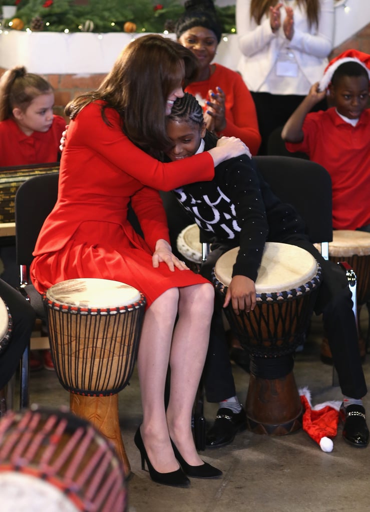 Kate Middleton at Anna Freud Centre Christmas Party 2015