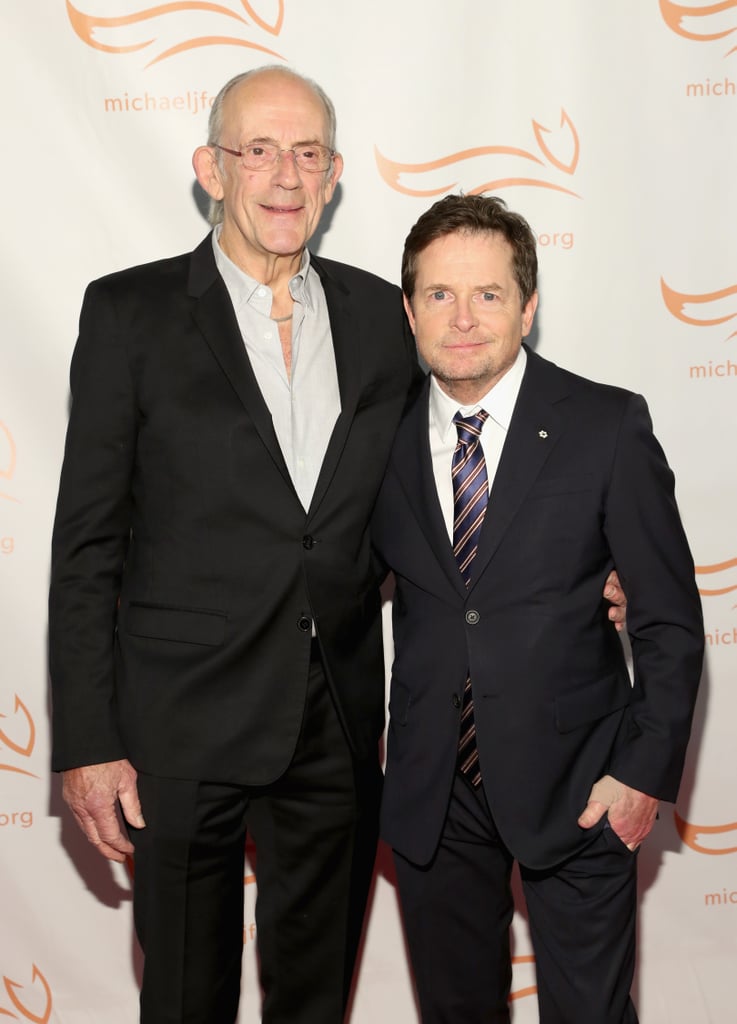 Michael J Fox and Christopher Lloyd Reunion Photo 2018