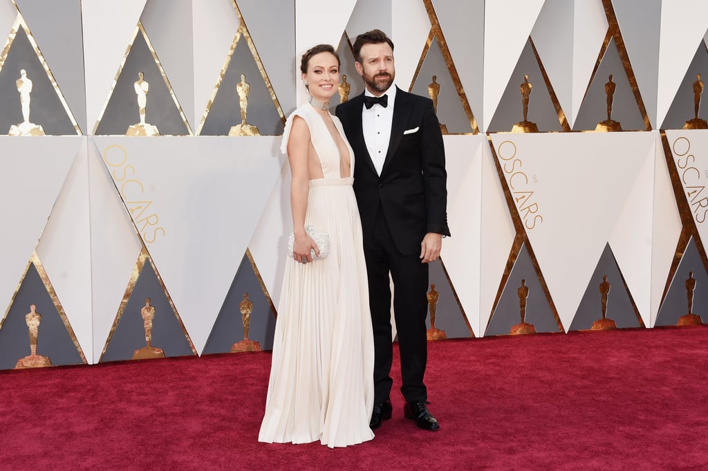Olivia Wilde and Jason Sudeikis at the Oscars 2016