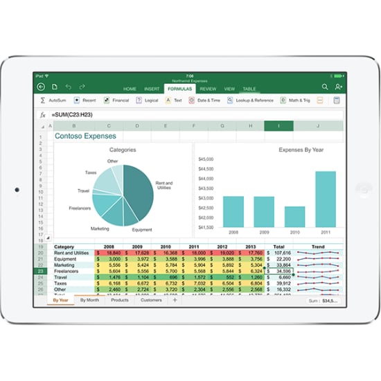 Microsoft Office For iPad
