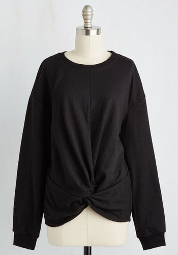 Lumiere A Knot to Offer Sweatshirt in Black ($40)