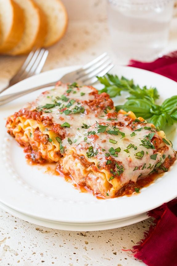 Recipe for a Crowd: Lasagna Roll Ups