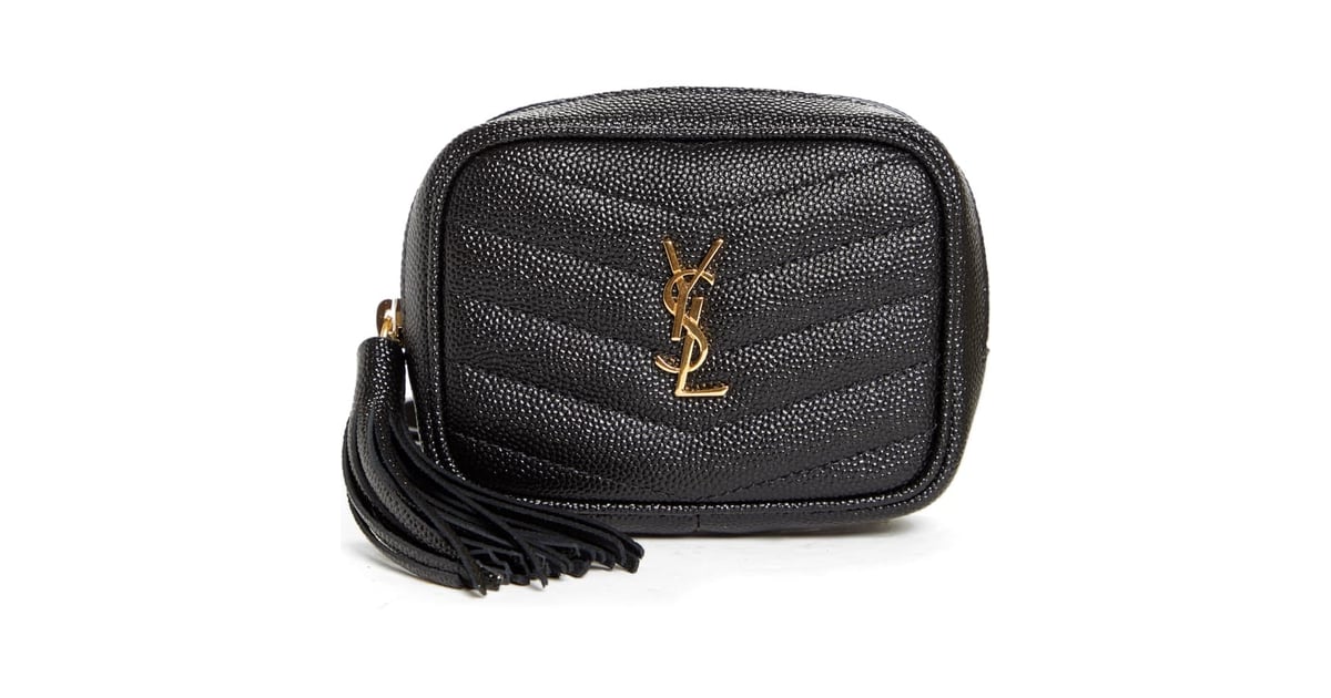 Saint Laurent Baby Lou Quilted Leather Micro Crossbody Bag These