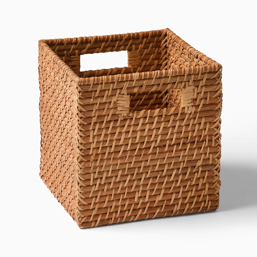 West Elm Modern Weave Rattan Basket ($45)
Whether you're trying to make sense of your teenager's room or you're attempting to create an organizational system of your own, these rattan baskets will help sort your belongings in style. The chic material is much more aesthetically pleasing than your average plastic bin. Plus, they come in eight different sizes to fit a variety of spaces.