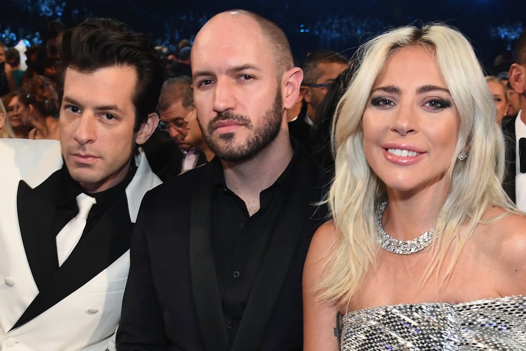 Pictured: Mark Ronson, Bobby Campbell, and Lady Gaga