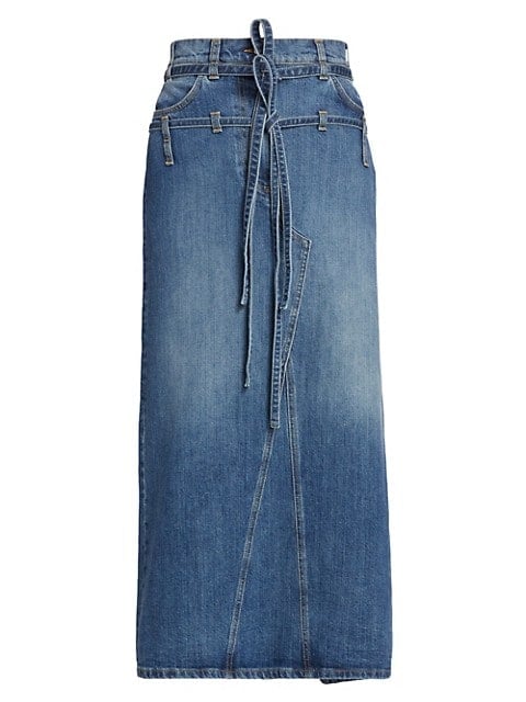 Altuzarra Robinson Denim Midi-Skirt