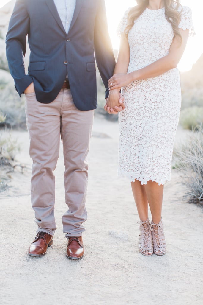 Mojave Desert Engagement Photos