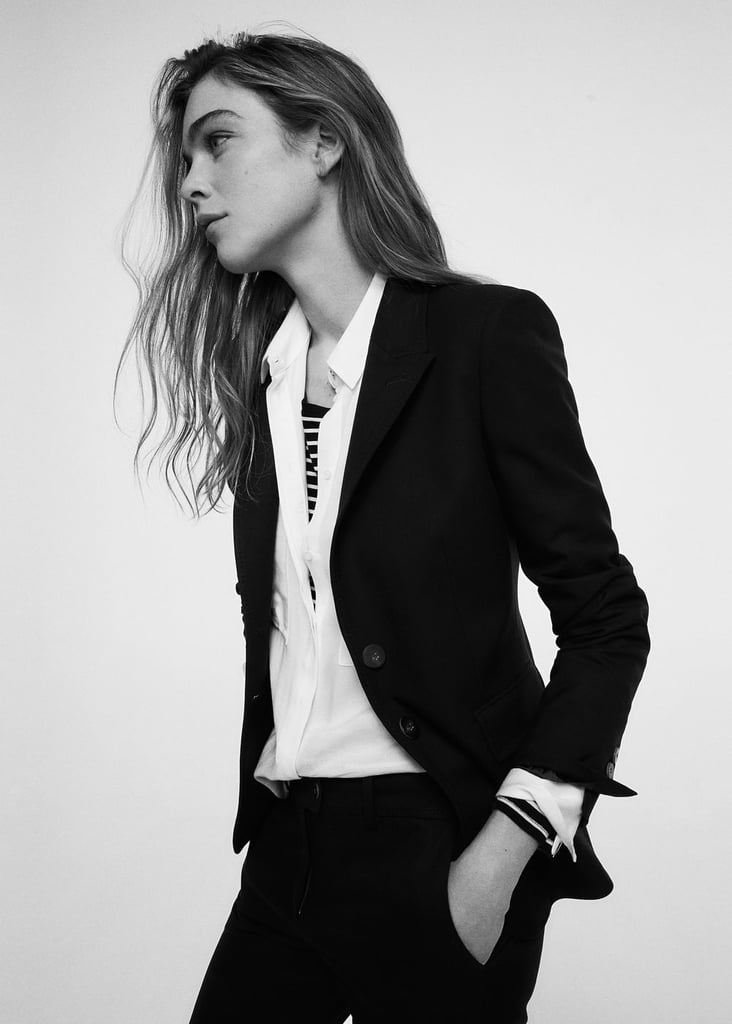 Mango Structured Design Blazer