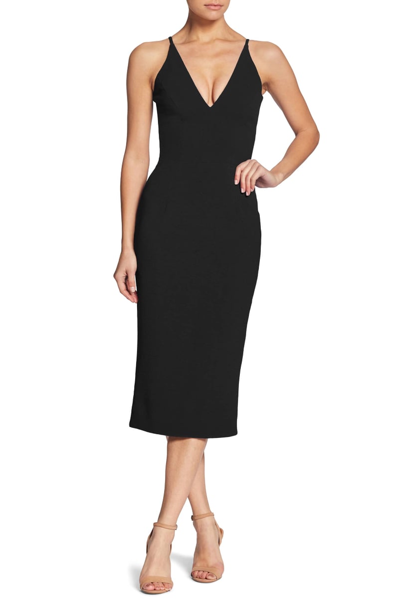 Lyla Crepe Sheath Dress