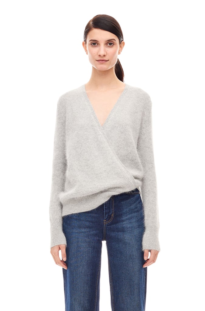 Rebecca Taylor Angora Wrap Pullover ($350)