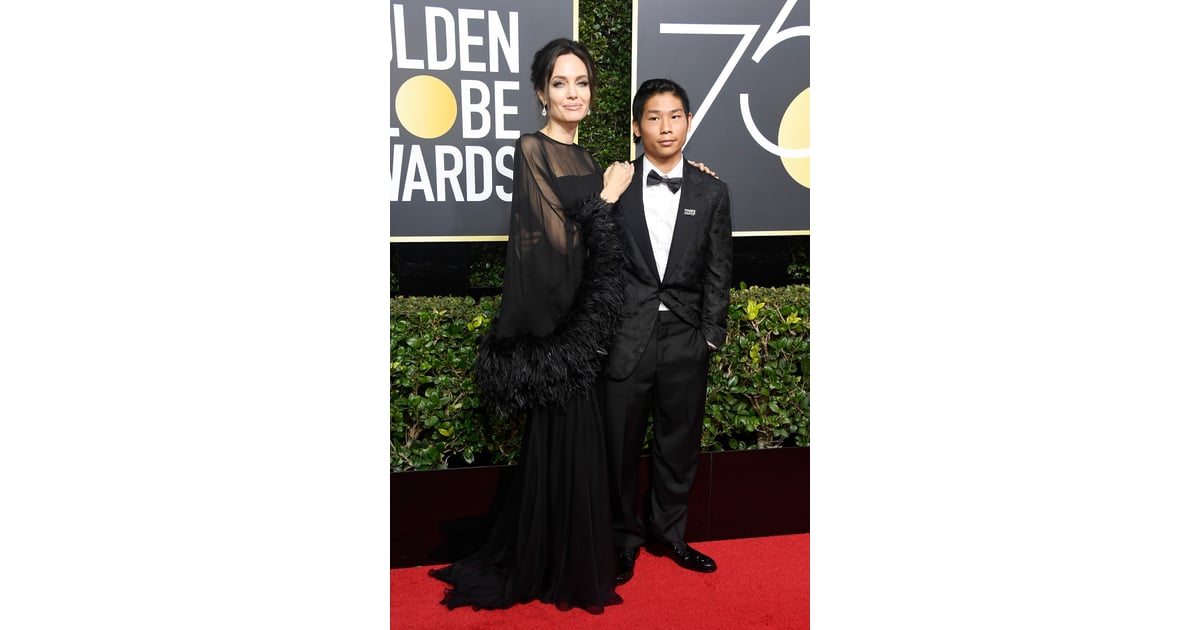 Jennifer Aniston and Angelina Jolie at 2018 Golden Globes POPSUGAR Celebrity Photo 4