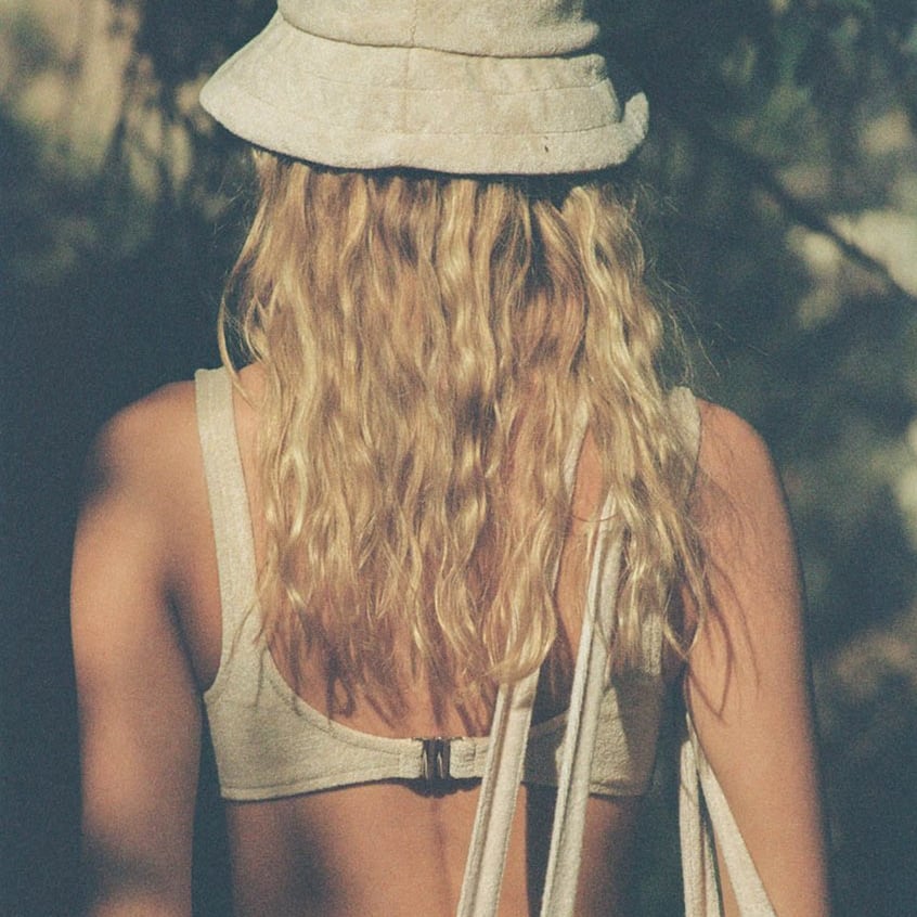 towelling hat