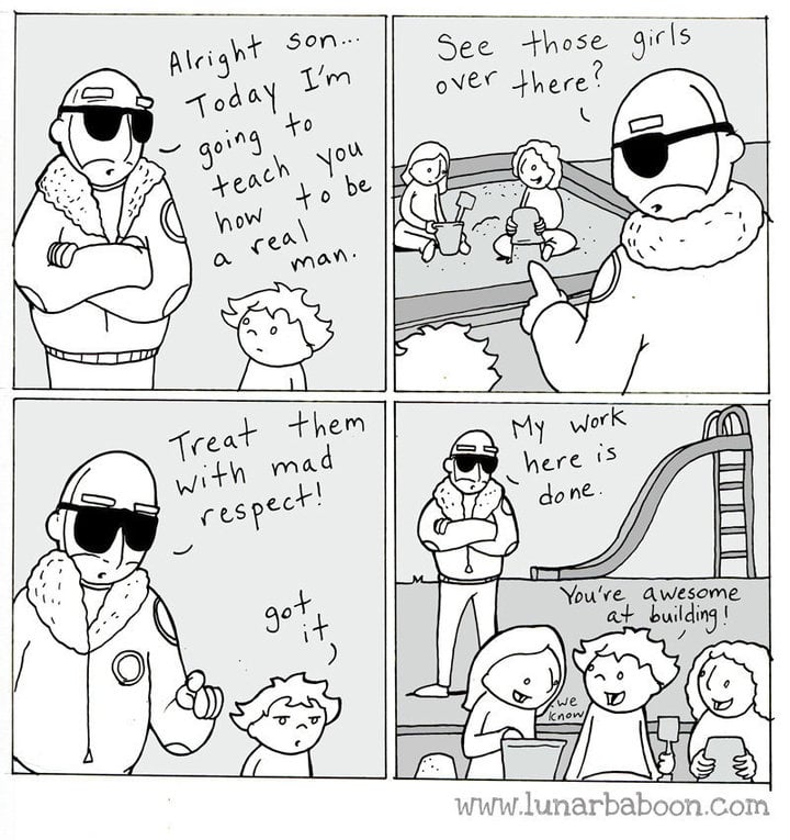 Dad's Comics Teach Love and Acceptance
