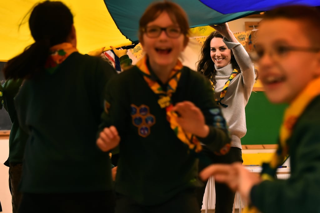 Kate Middleton at Cub Scout Pack Meeting December 2016
