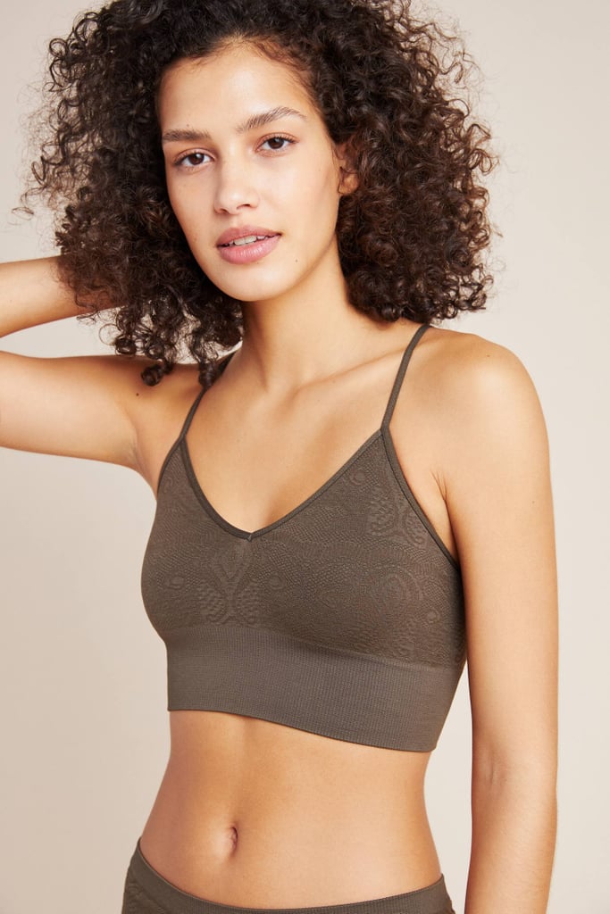 Seamless Jacquard T-Back Bra